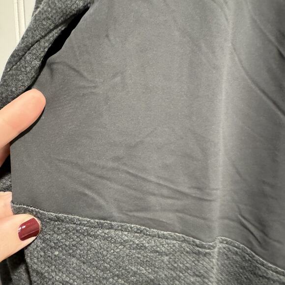 Tracksmith NDO Windblock Merino Wool Turtleneck Gray Mens XL - Picture 3 of 6